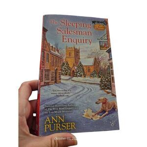 The sleeping salesman enquiry by Ann Purser isbn 9780425261804